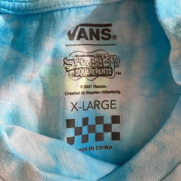 spongebob x vans collab tee - Picture 3 of 5